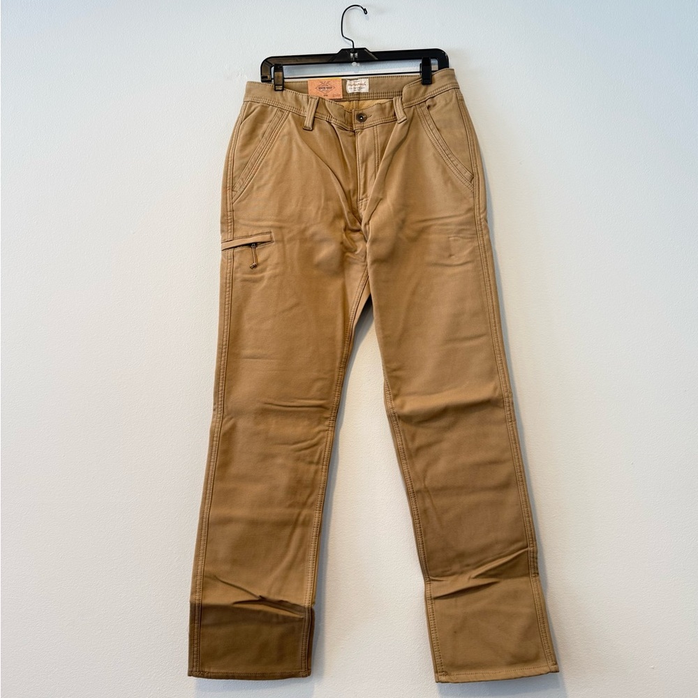 Weatherproof Vintage Men's Bonded Fleece
Lined  Canvas Pant - Picture 13 of 14